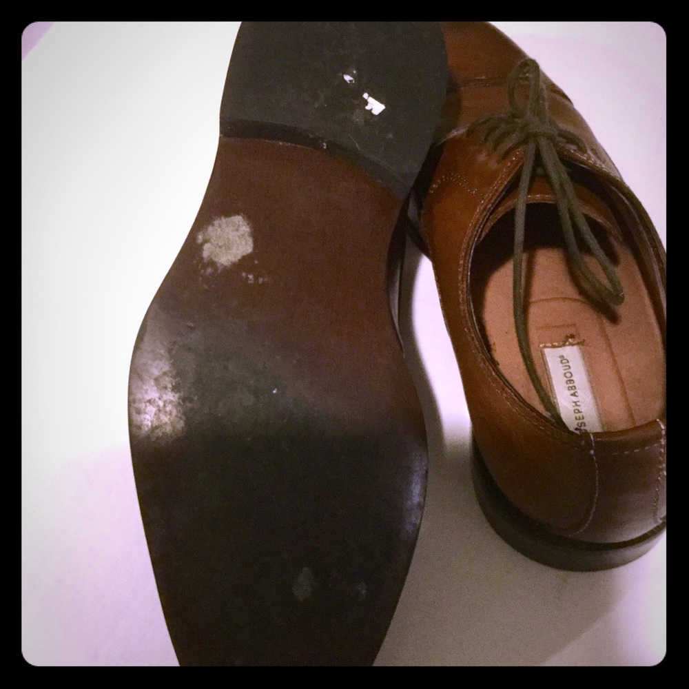 Pair of used shoes